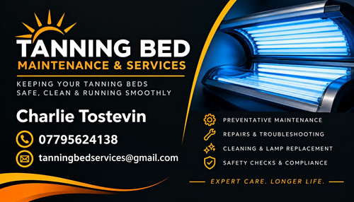 Tanning sun bed maintenance - tanning/sun,