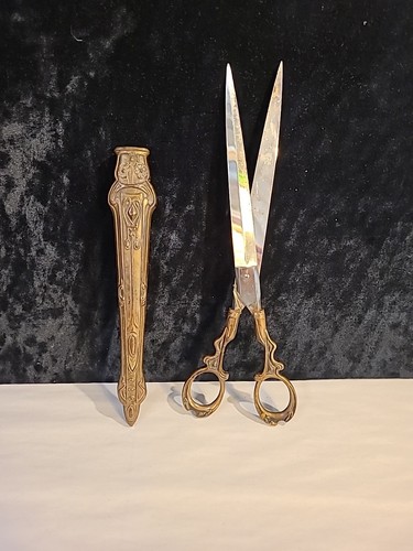 Antique victorian scissors - victorian,