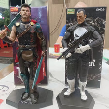 Crazy Toys Thor & Punisher 2 Pack 28cm PVC Figure Statues Marvel Set