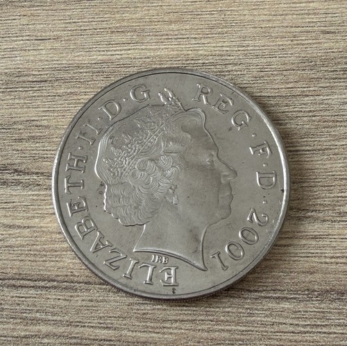 2001 five pound coin for - five, the