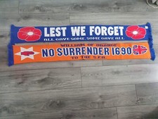 RANGERS SCARF  NO SURRENDER