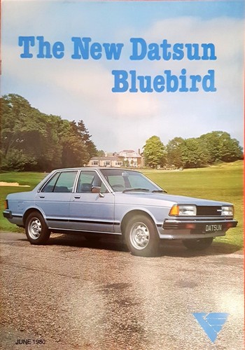 Datsun bluebird 910 brochure - bluebird,