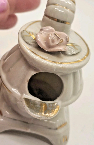 Vintage porcelain pot belly