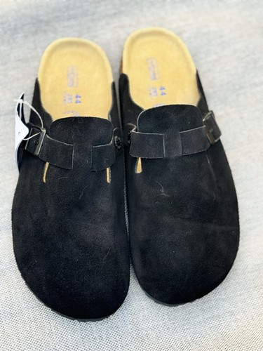 Birkenstock boston black clogs - birkenstock,
