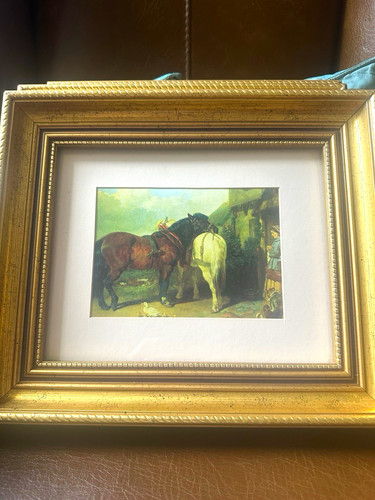 Framed plough sharers print - sharers,