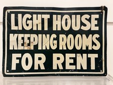 Antique "LIGHT HOUSE KEEPING