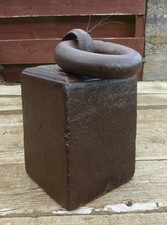 Vintage cast iron weight - 56,