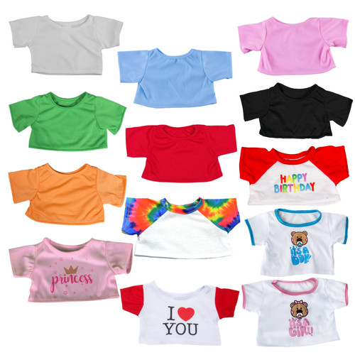 Teddy bear clothes - teddy, red