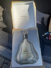 Hennesey Paradis Rare Cognac  Bottle, Box & Info Card/Envelope.