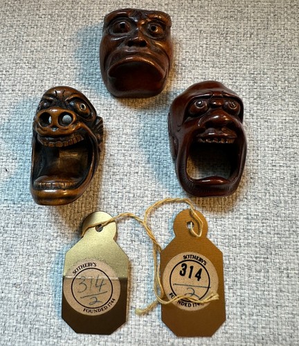 Three antique meiji japanese - antique,