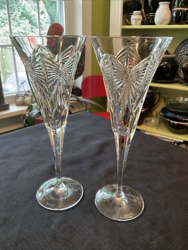 Vintage pair waterford - pair, crystal