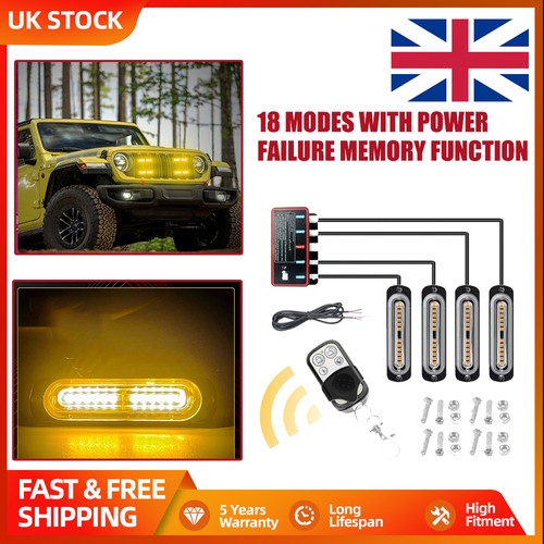Led amber recovery strobe - led,