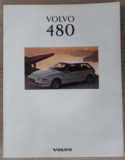 Volvo 480 range brochure 1993 - 480,