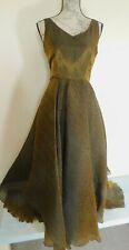 Avenue Ladies copper Ballroom Dress Small size 10. Worn Once