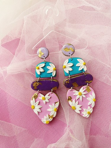 Polymer clay earrings shapes - clay, earrings/shapes/