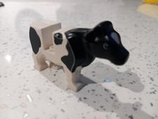 Genuine Lego Cow with Black