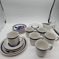 Noritake Folkstone Lilic Bundle Coffee / Tea Set Japan Stoneware