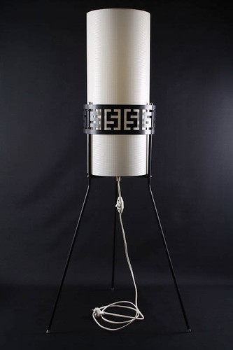 Old floor lamp light living - old,