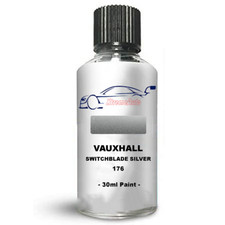 Touch Up Paint For Vauxhall / Opel Zafira Switchblade/Sovereign Silver 176