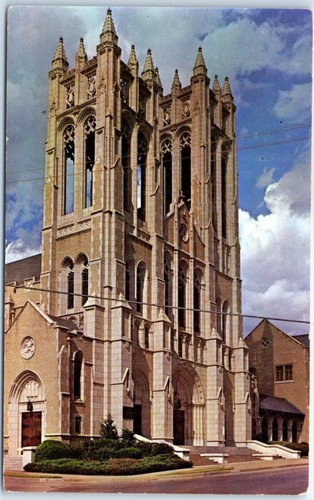 Postcard first methodist - -,