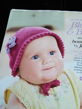 Blossom & Bumble Baby Bonnets & Daisy flower motif Scarf knitting patterns
