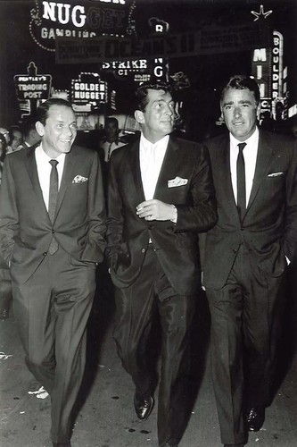 Rat pack vegas black and - pack, in