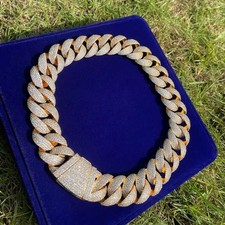 Luxurious 25mm Diamond Cuban