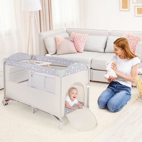 Travel cot folding - in,