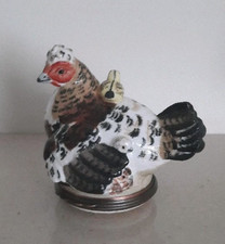 Halcyon Days V & A Hen & Chicks Bonbonniere~Inspired by Chelsea Porcelain Tureen