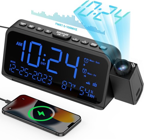 Radio alarm clocks bedside - alarm,