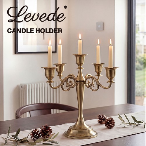 Levede candle holder arm - candle,