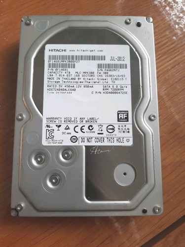 Hitachi hgst 4tb sata - hitachi, iii