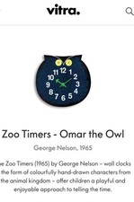 George Nelson Omar The Owl Zoo