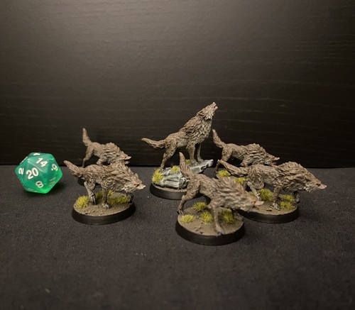 Dungeons and dragons wolves - dragons,