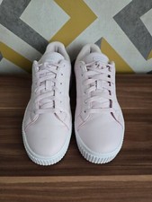 Fila Panache Pink & White Platform Soles Trainers  UK Size 4.5