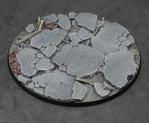 130mm urban ruins rubble base
