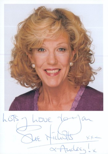 Sue nicholls signed - nicholls,