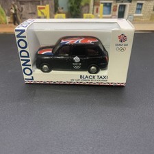 Corgi London 2012 Double Black Taxi Olympic Games Souvenir