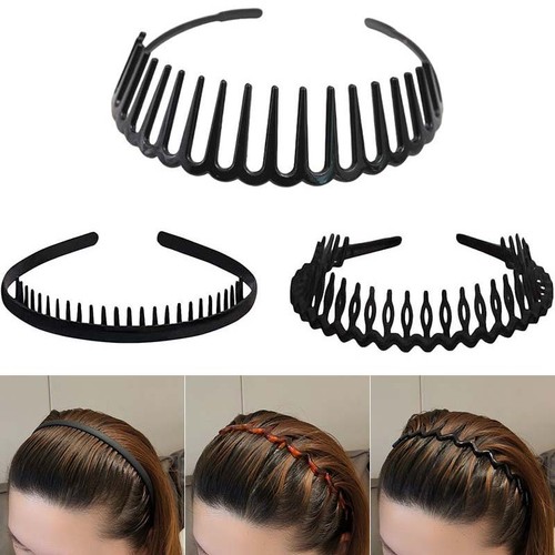 Sharks tooth zig zag hair - zig,