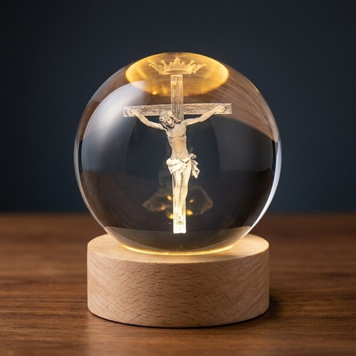 And crystal ball led - ball,