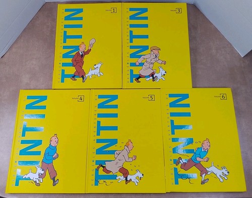 Tintin hardcover books - 3-in-1,