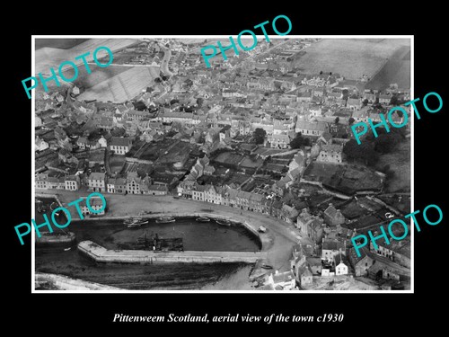 Pittenweem scotland aerial - pittenweem,