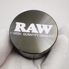 2 Inch Raw Herb Grinder 50mm Metal 4 Layer Magnetic Lid Raw Spice Grinder