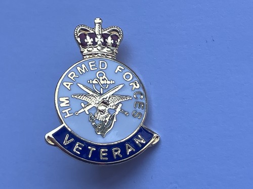Armed forces veteran enamel - armed,