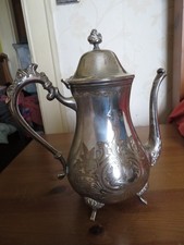 Vintage silver plated ornate