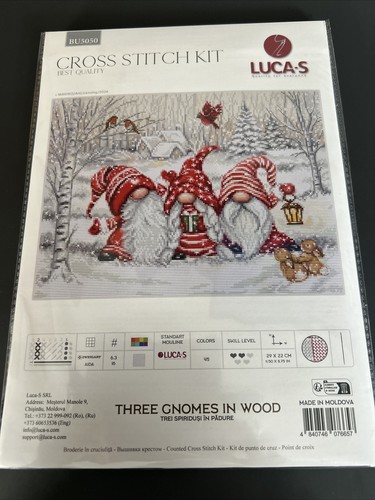 Luca cross stitch kit - stitch,