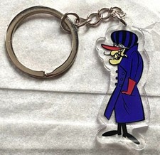 wacky races figure keyring