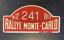 1972 Rallye Monte Carlo Genuine Fiat 128 Rally Manilux Grille Badge