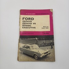 Ford Zephyr Zodiac Mk4 1966 Olyslager Motor Manual Handbook