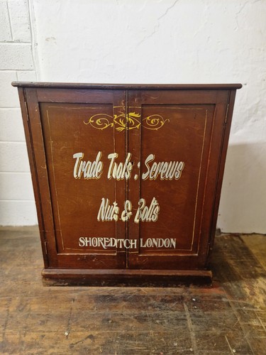Antique pine kitchen cupboard - pine,